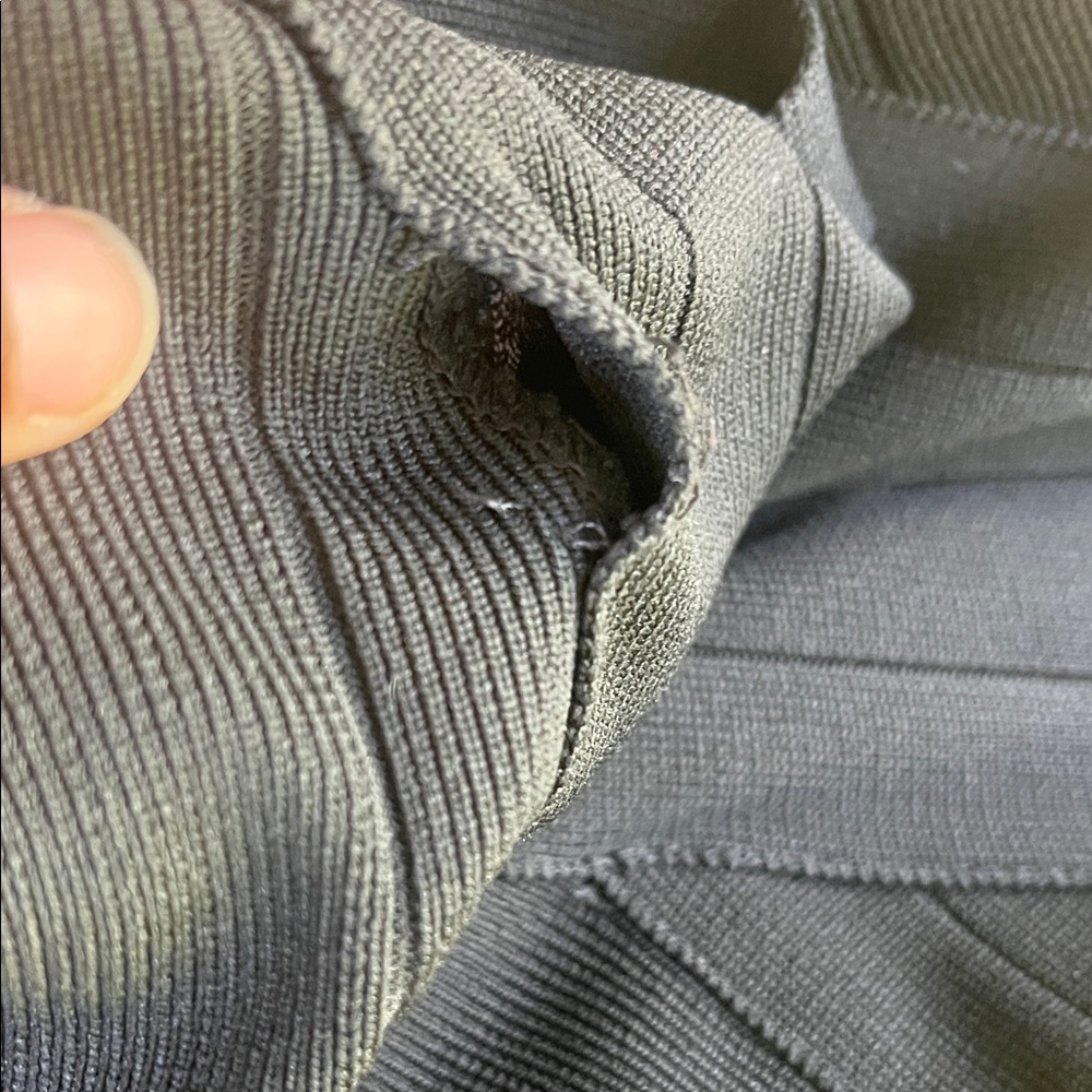 Black Bandage Cocktail Dress - Picture 5 of 5